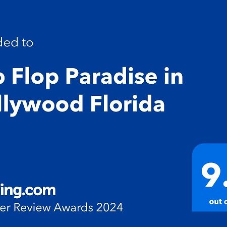 Flip Flop Paradise In Hollywood Florida Zewnętrze zdjęcie
